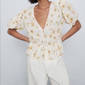 Zara Floral Shirt